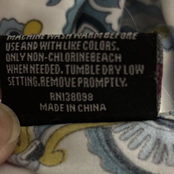 South Shore Fine Linens Premium Blue White Yellow King Pillow Cases-set Of 2 - Picture 5 of 5